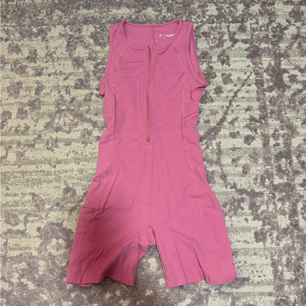 Aritzia/TnAction Barbie pink romper